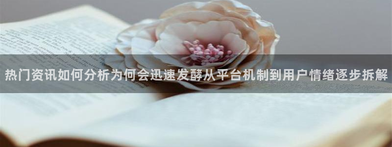 吃瓜热点:热门资讯如何分析为何会迅速发酵从平台机制到用户情绪逐步拆解